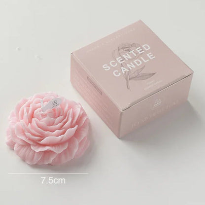 Peony Flower Scented Candle