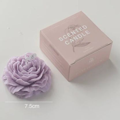 Peony Flower Scented Candle