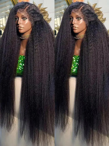 Kinky Straight 13x6 HD Front Lace