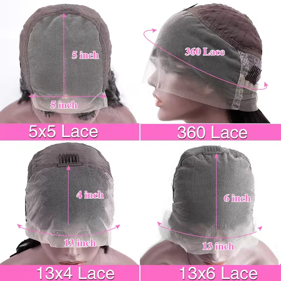 13x6 HD Front Transparent Lace Body Wave Wigs