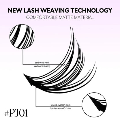 DIY Lash Extension Kit – Lash Clusters with Bond & Remover